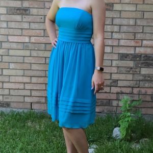 Teal Bridesmaids Dress